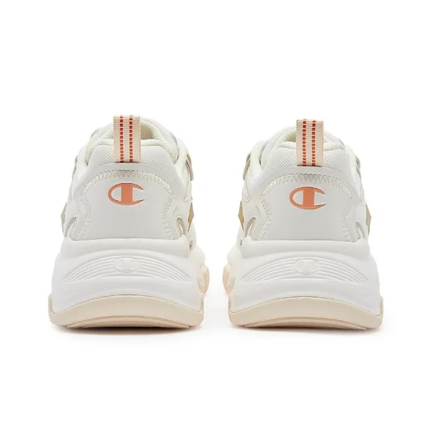 Champion Low Top Skateboard Shoes Women's Milk White-3