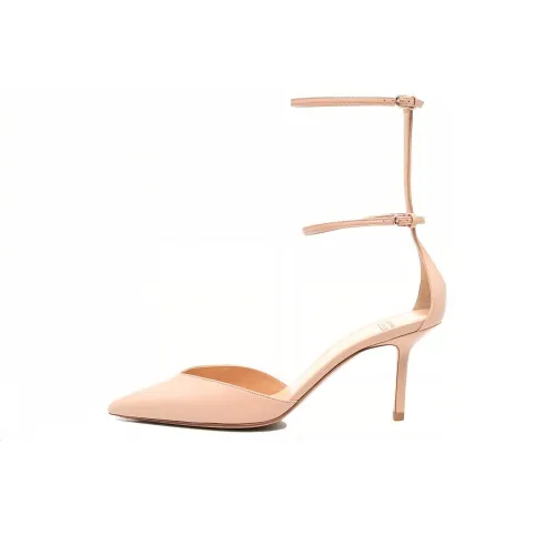 FRANCESCO RUSSO Double-strap 75mm Leather Pumps