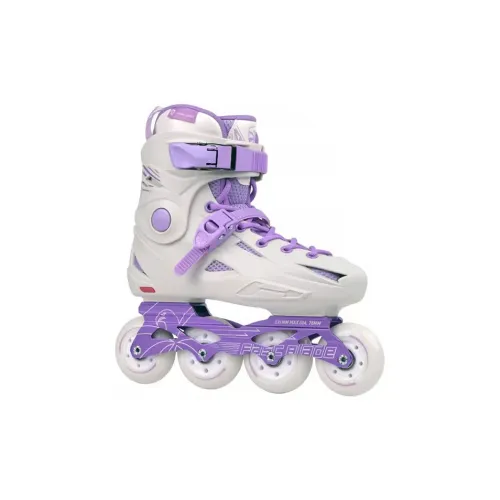 FLYING EAGLE Inline Skates Casual Street Shopping Stylish Women's 35-42 White Purple FBS+Brake Lever