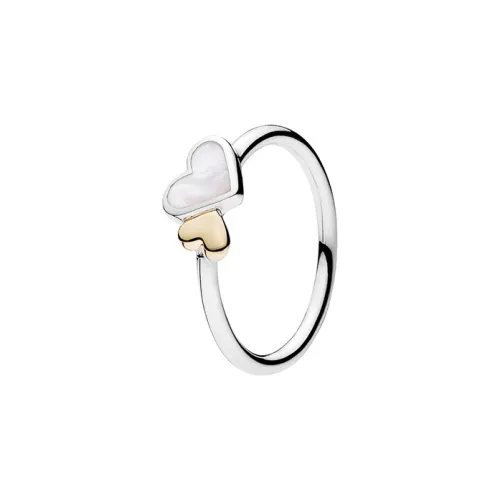 Pandora Rings Women's Gold And Silver