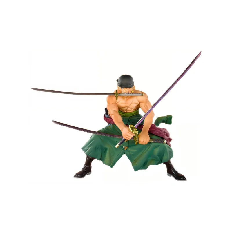 BANDAI Roronoa Zoro Bandai, One Piece Zero Zoro 20th Anniversary Scale Figures-0