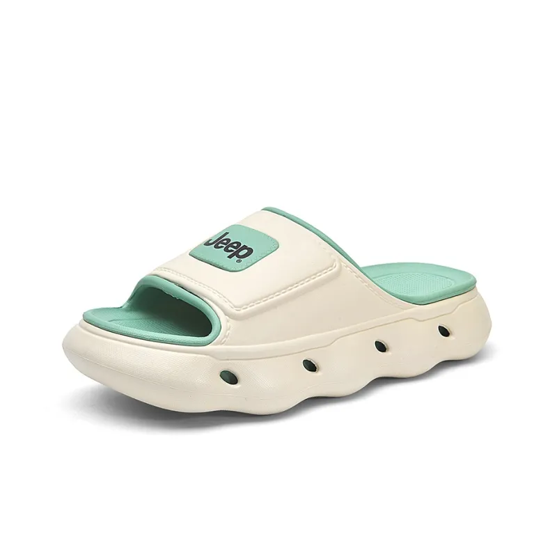 Jeep Quick Dry Slide Slippers Unisex Black-19