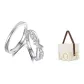Butterfly Wing Galaxy Couple Ring (Box)
