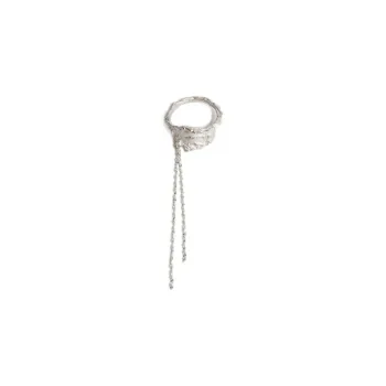 M.Wong 925 Sterling Silver Buckle Ring Women's