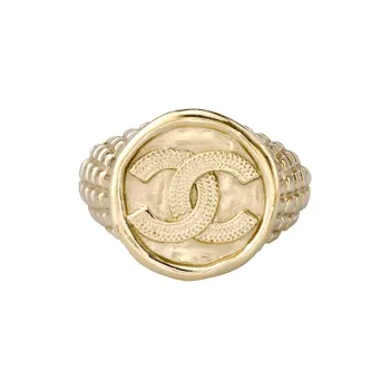 CHANEL Rings Unisex Gold