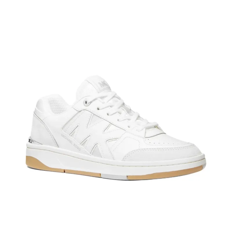 MICHAEL KORS Low Top Skateboard Shoes Women's White-2