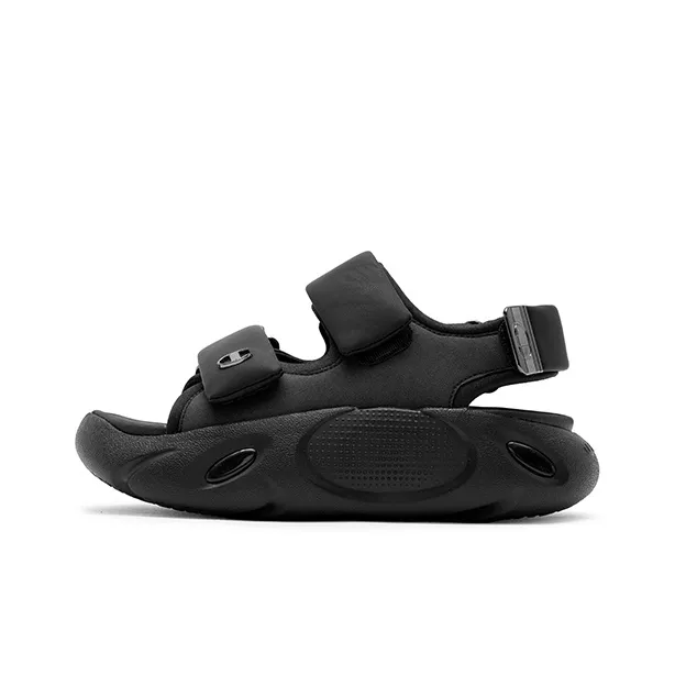 Champion Campus Sandal Cloud 1 Beach Sandals Women's Black-1