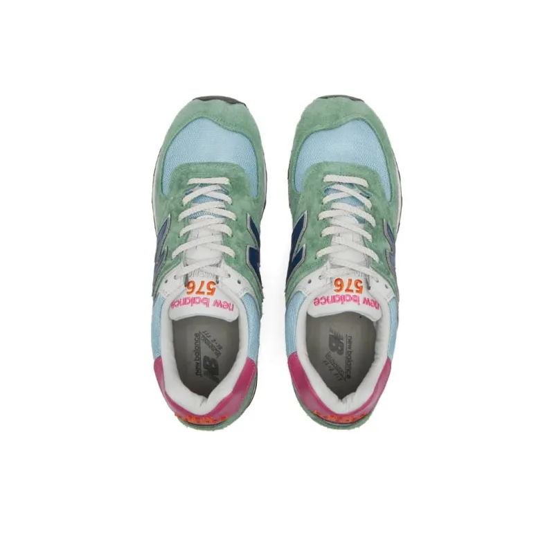 New Balance 576 MiUK Green Bearing Sea-2