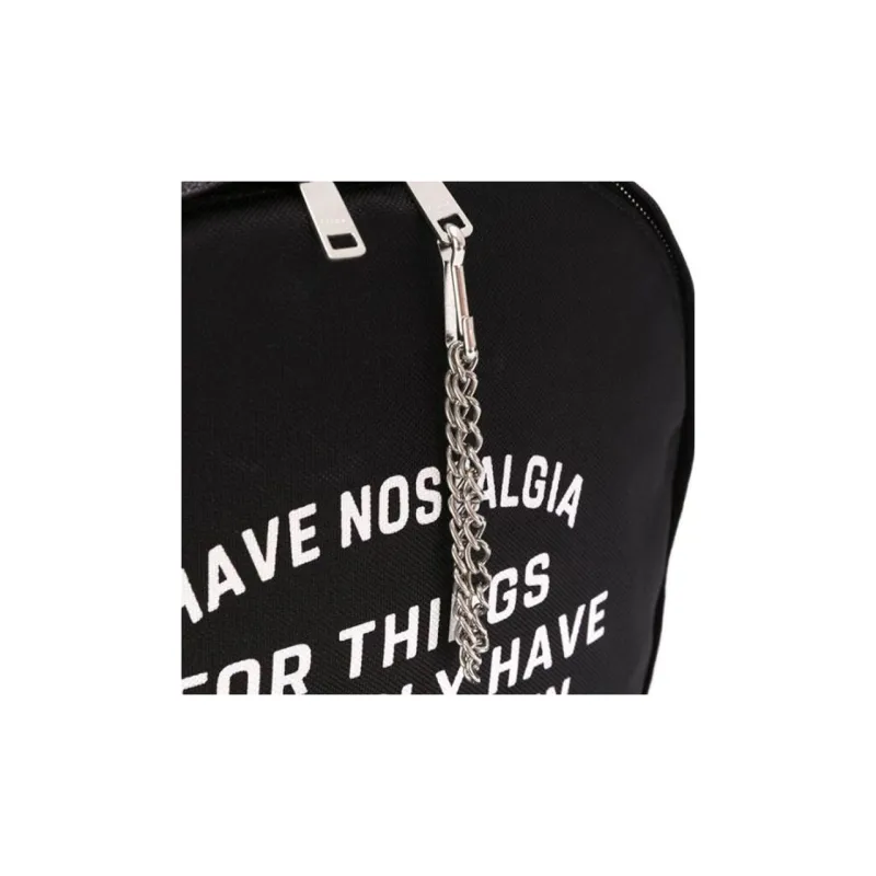 CELINE Polyester Backpack Men's Black-3