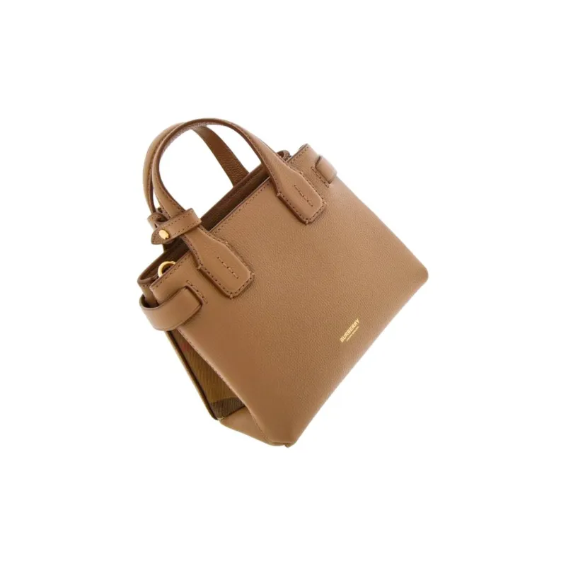 Burberry Grain Leather Shoulder Bag, Crossbody Bag, Handbag Women's Ostrich Color-4