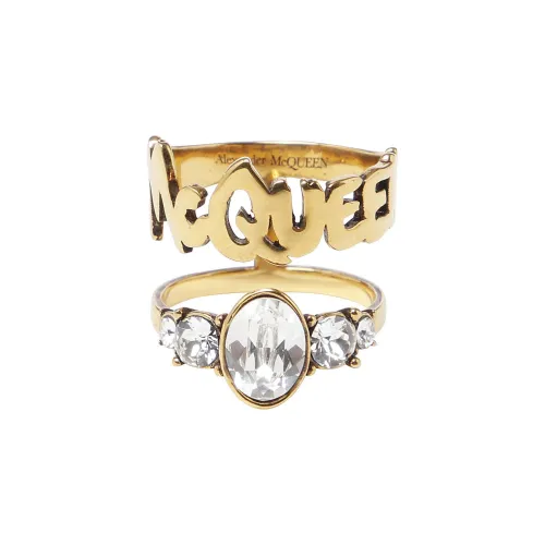 Alexander McQueen Rings Women's Gold