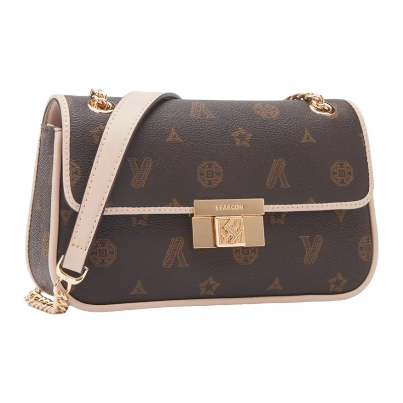 YEARCON PVC Artificial Leather Shoulder Bag Regular Women's-1