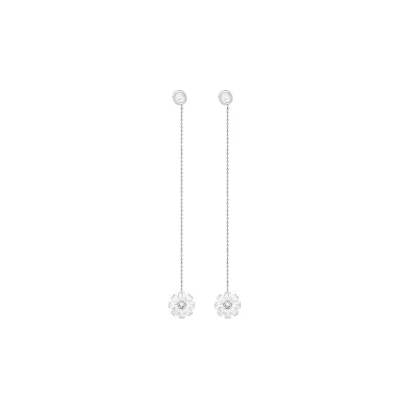 Narcii 925 Sterling Silver 18K Gold Plated Drop Earrings Unisex-0