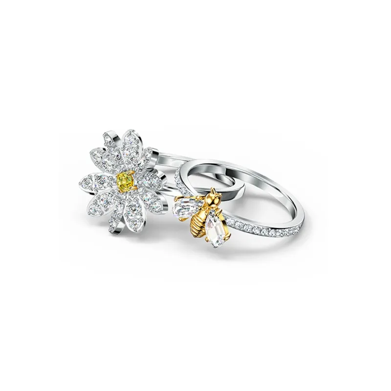 Swarovski Eternal Flower Rings Women's-2