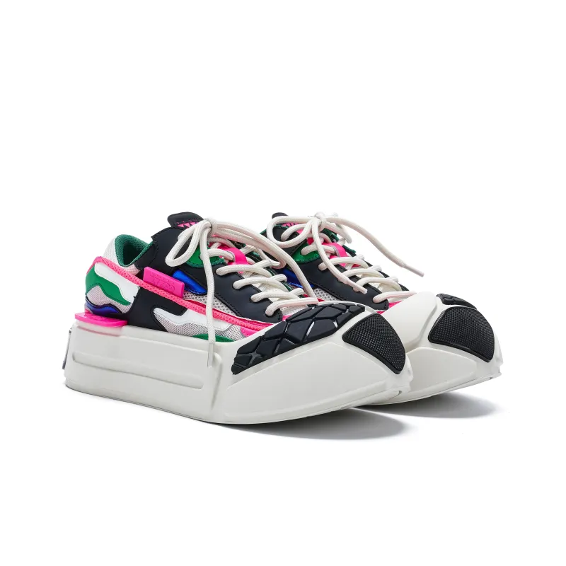 VINYVIOLA Slip Resistant Cushioning Wear Resistant Height Increasing Low Top Skateboard Shoes Women's-21
