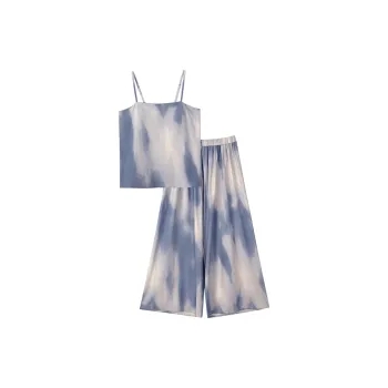 Same Language Pajama Set Women's Dreamy Space Dusty Blue