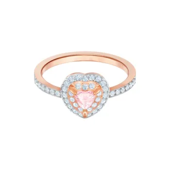 Swarovski ONE Gold Plated Rings Women's Rose Gold