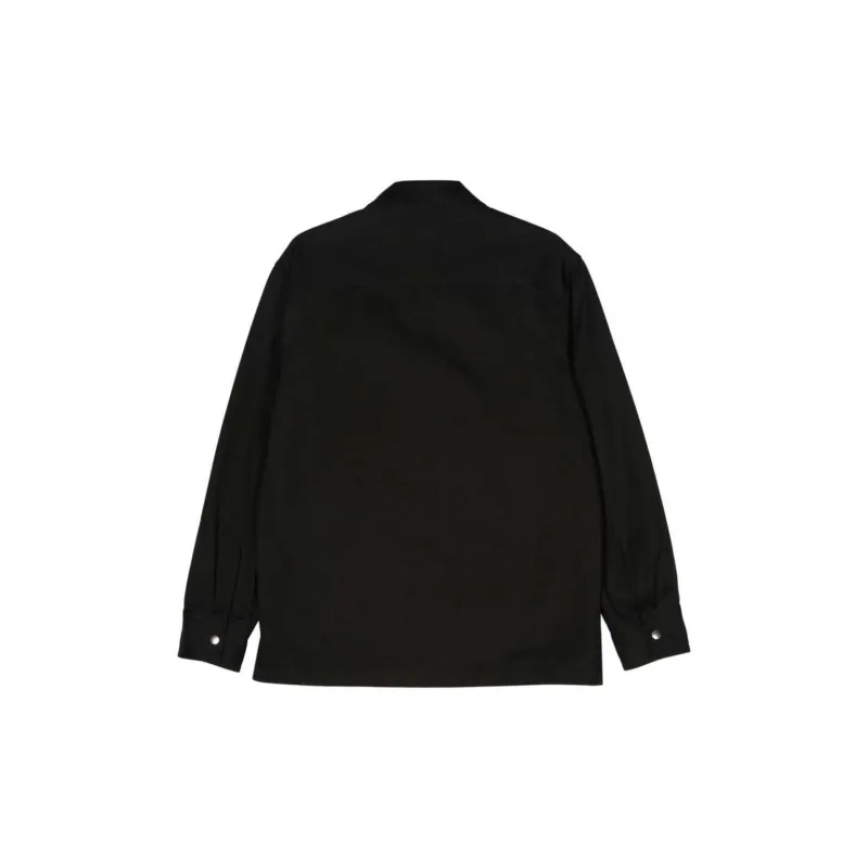 JIL SANDER Long-Sleeved Zip-Up Shirt-1