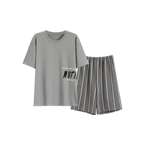 Nodos Shield Pajama Set Men's Gray