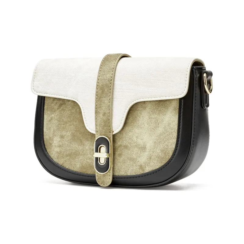 JOSINY PU Shoulder Bag Women's Gray Blue/Apricot-10