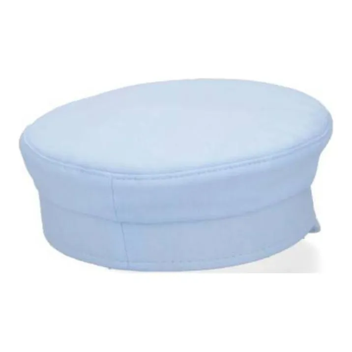 RUSLAN BAGINSKIY Linen Berets Women's Blue-1