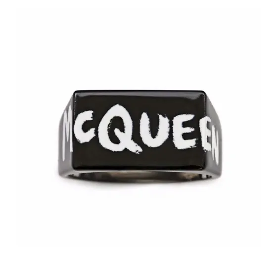 Alexander McQueen Graffiti Ring-1