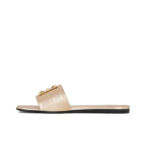 givenchy secret 4G Slide Slippers Women's Gold
