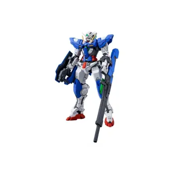 BANDAI RG PB Limited Mobile Suit Gundam 00 Gundam Exia Battle Damaged R3 Model Kits 13cm