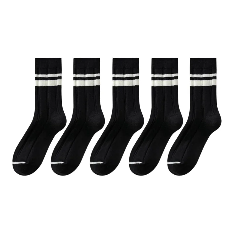XXLLG Mid Calf Socks Women's 5 Pack-14