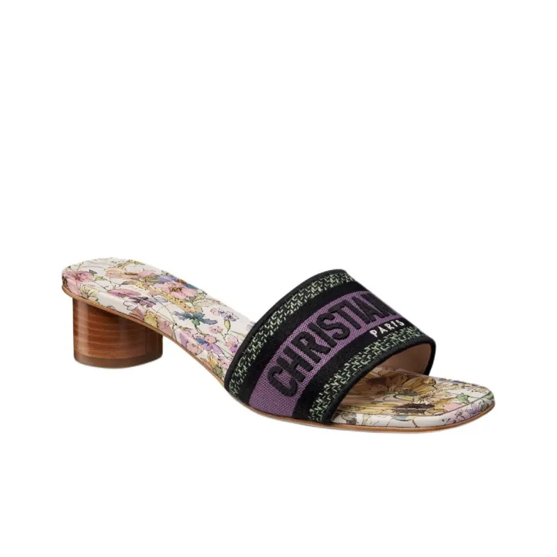 DIOR Slide Slippers Women's Multicolor-2