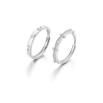Clect S925 Silver Rings Unisex Silver