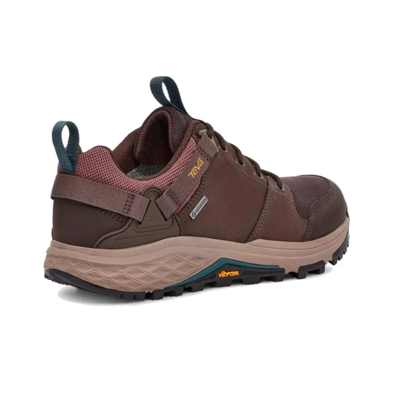 Teva Grandview Gore-Tex Hiking Cushioning Anti-Slip And Wear-Resistant Low-Top Trekking Shoes Women's Maroon-3