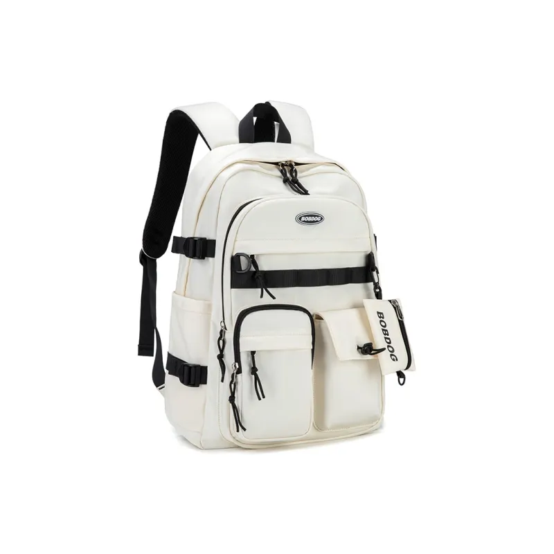 BOBDOG Abrasion Resistant Oxford Backpack Unisex White/Black/Gray/Green-5
