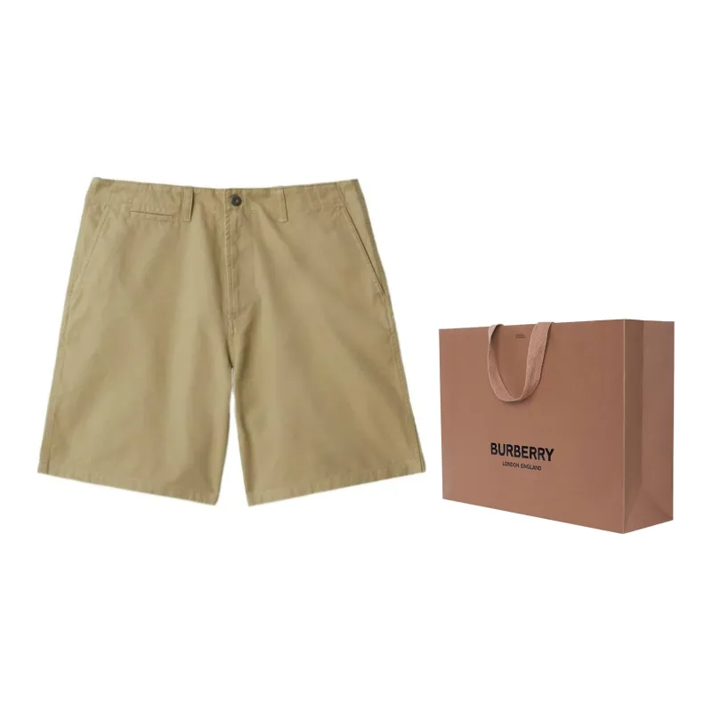 Burberry Cotton twill Bermuda Shorts-2