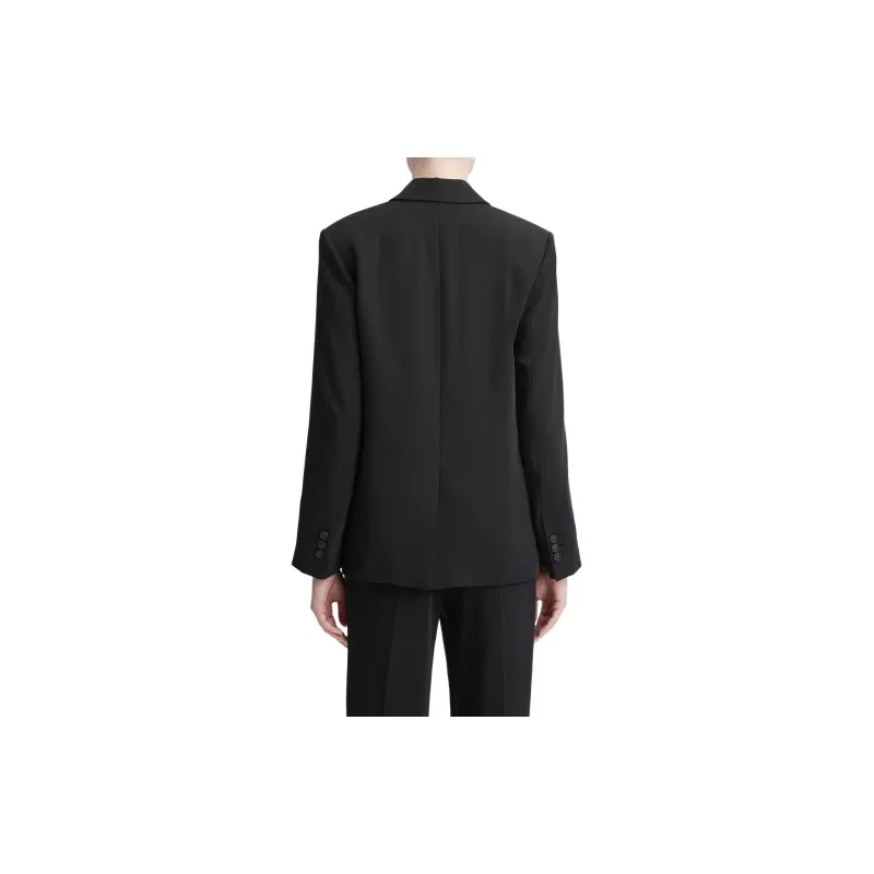 VINCE Peak-lapels Double-breasted Blazer-1