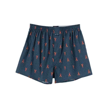 JOCKEY Underpants Men's 1 Pack Dragon Shrimp Pillar