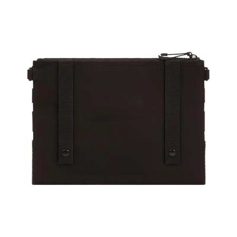 KENZO Nylon Envelope Bag, One Shoulder Crossbody, Clutch Large Size Men's Black-1