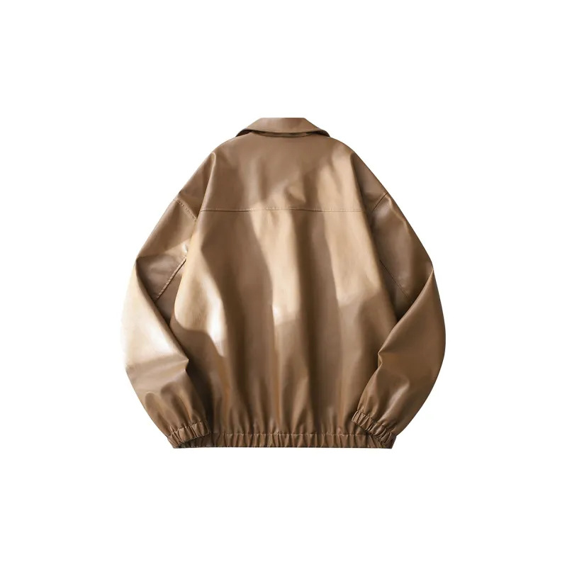 Ice Flying Leather Jacket Unisex-7
