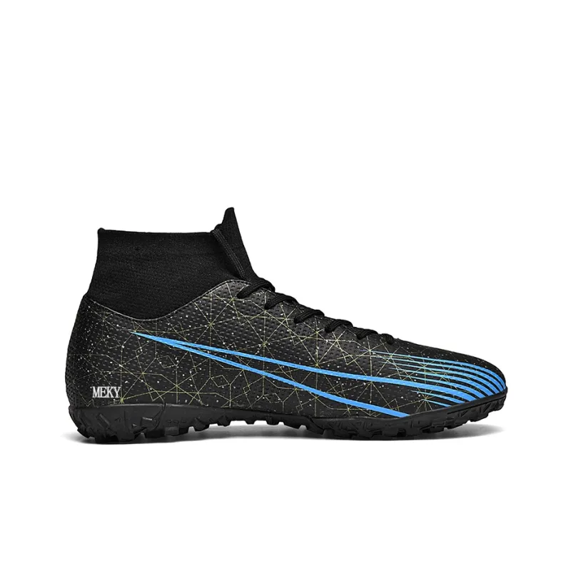 MEKY Cushioned Wear-Resistant Breathable Slip-Resistant Teenagers Soccer Shoes Unisex-21