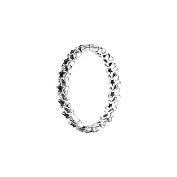 Pandora 925 Sterling Silver Rings Women's Silver