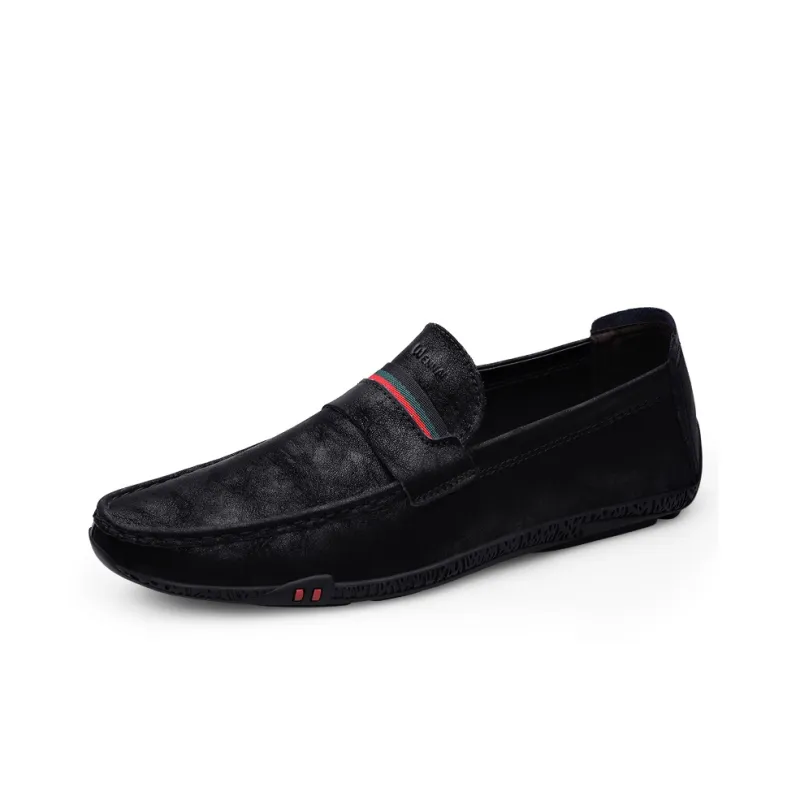 Wen Nai Beanie Shoes Men's Black-1
