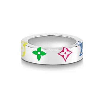 LOUIS VUITTON Metal Rings Unisex