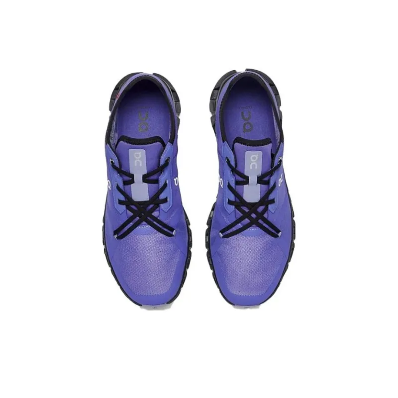 On Cloud X 3 Anti Slip Wear Resistant Low Top Running Shoes Men's Purple-2
