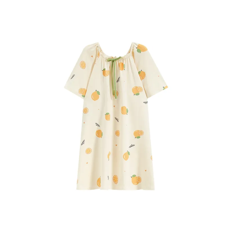 Pretty Lady Nightgown Women's Apricot-0