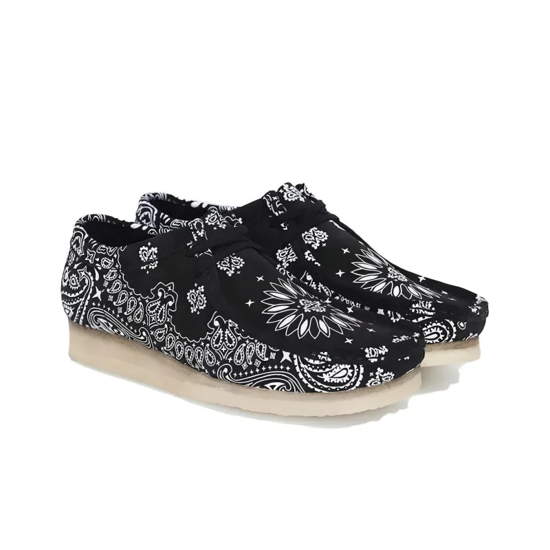 clarks Supreme X Wallabee 'Black Bandana'-2