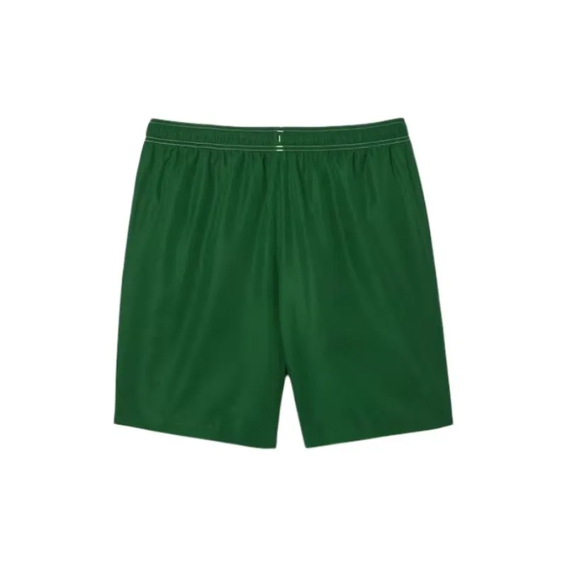 LACOSTE Casual Shorts Men's White Green-1