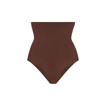 SKIMS SEAMLESS SCULPT HIGH-WAISTED BRIEF Underpants Women's 1 Pack COCOA/Cocoa