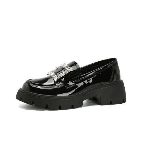 Pretty Tiffin Loafers Women's Black