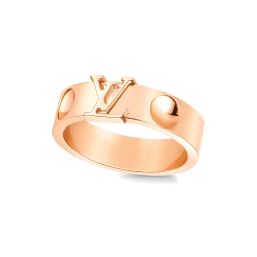 LOUIS VUITTON Empreinte Ring Pink Gold-0