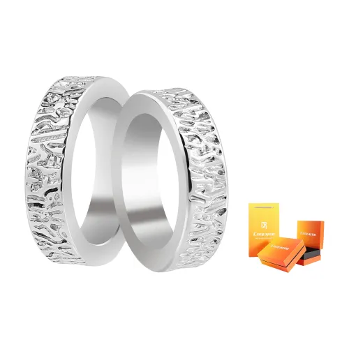 Cooraree Titanium Steel Rings Unisex